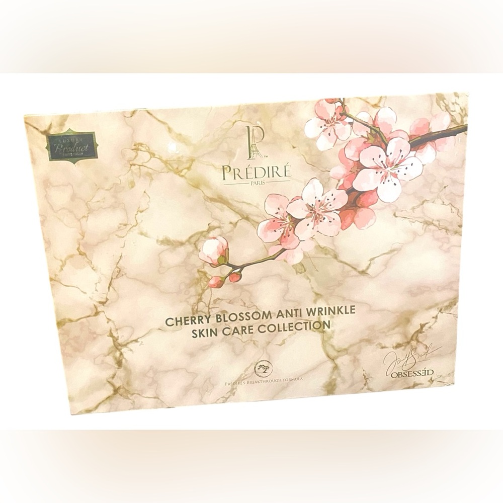 Predire Paris Cherry Blossom Anti Wrinkle Care Collection NWT